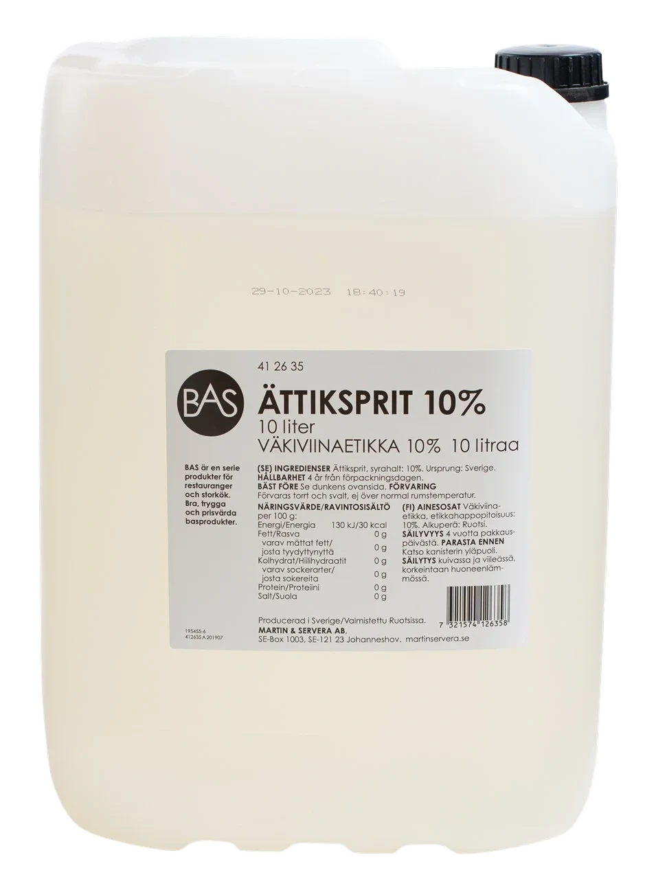 Ättiksprit 10 %