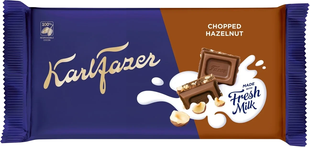 Karl Fazer Mjölkchoklad Hasselnöt
