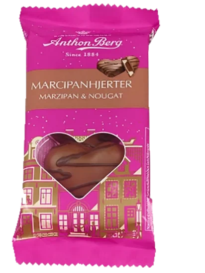 Marsipanhjerter Nougat 84g