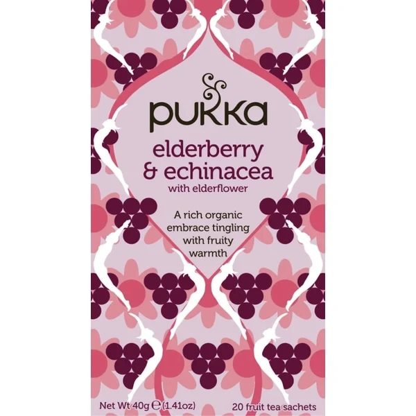Pukka Elderberry Echinacea 20pos