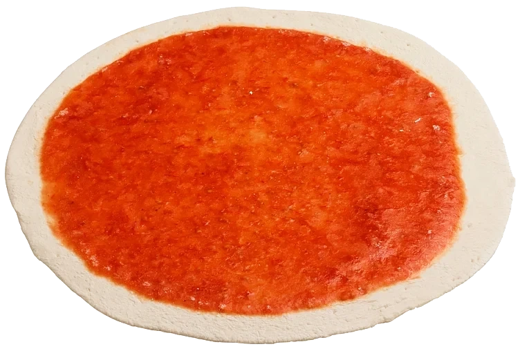 Amerikansk pizzabunn rå 30cm med saus   20x380g