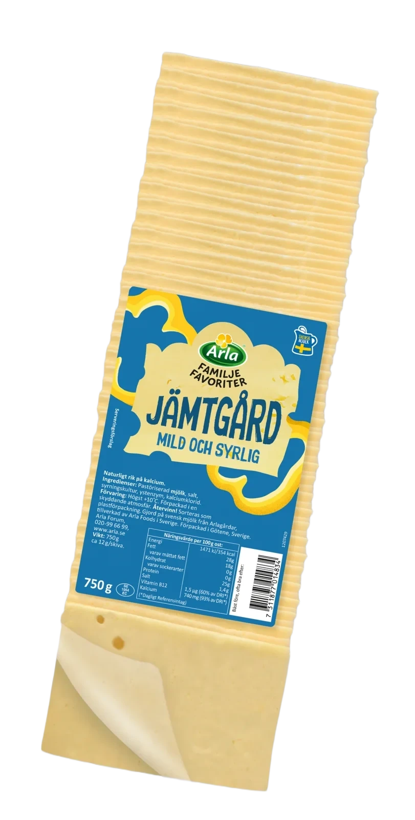Familjefavoriter Jämtgård skivad ost 28%