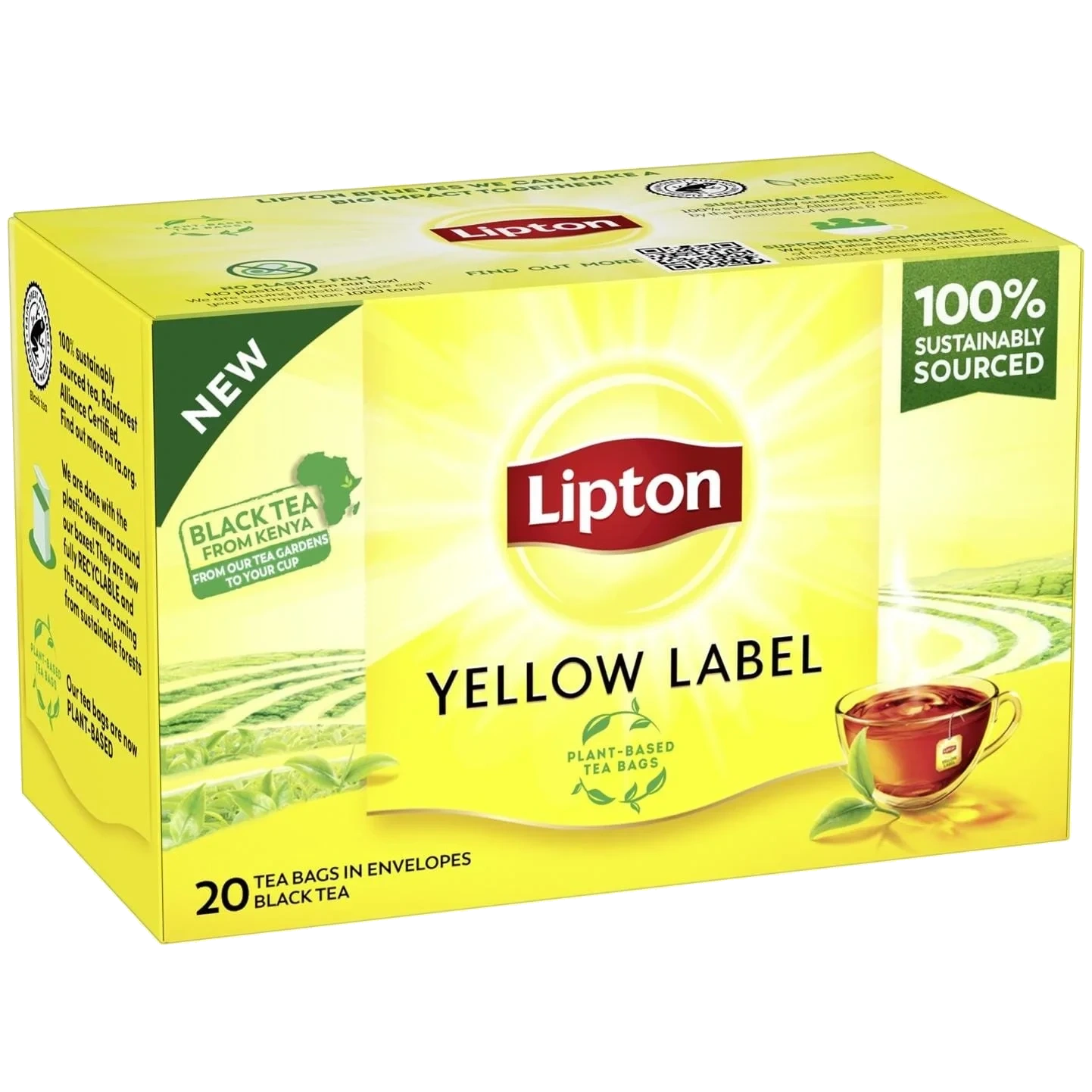 Yellow Label Te Lipton 20bg