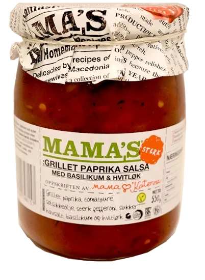 Mamas Grillet Paprika Salsa 550g