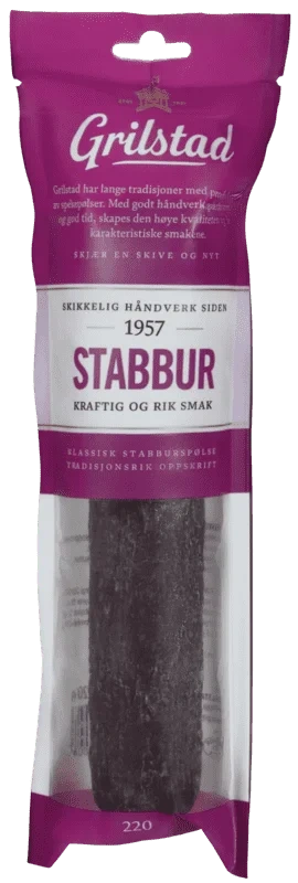 Grillstad Stabbur Hel 220g