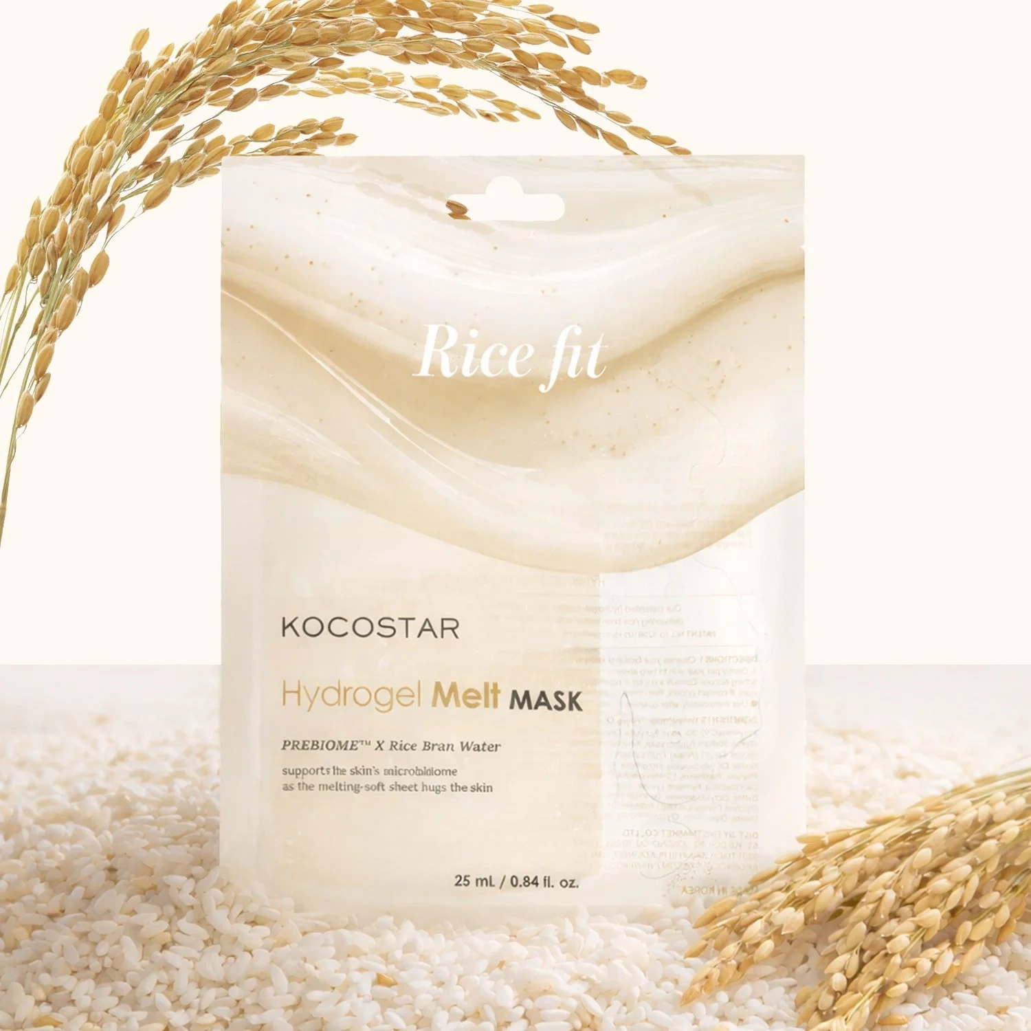 Kocostar Hydrogel Melt Mask Rice Fit