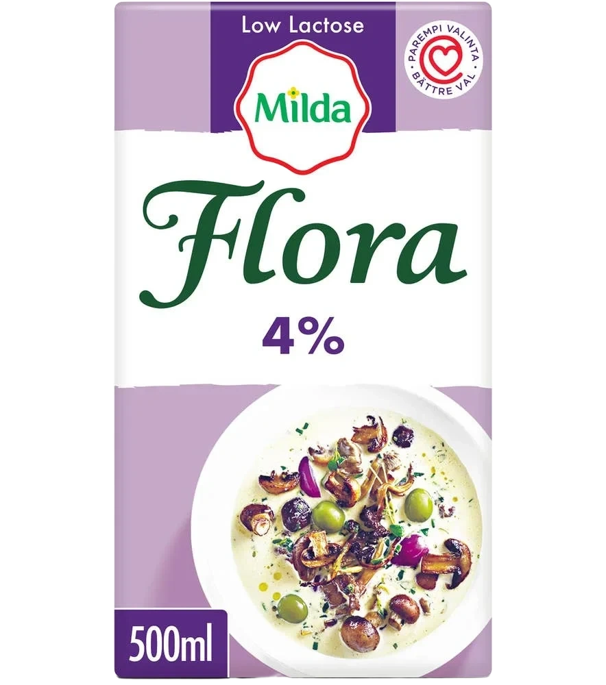 Matlagningsalternativ Mat 4% Låglaktos