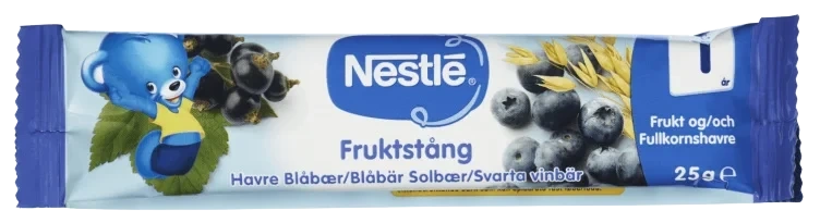 Junior Fruktstang Blåbær 25g Nestle