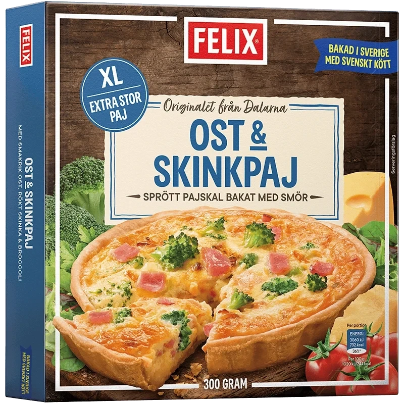 XL Ost/skinkpaj
