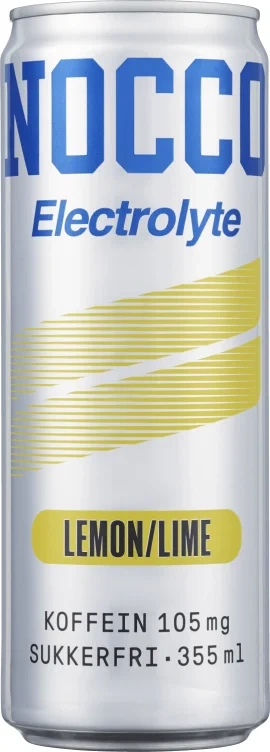 Nocco Electrolyte Lemon Lime u/Sukker 355ml boks