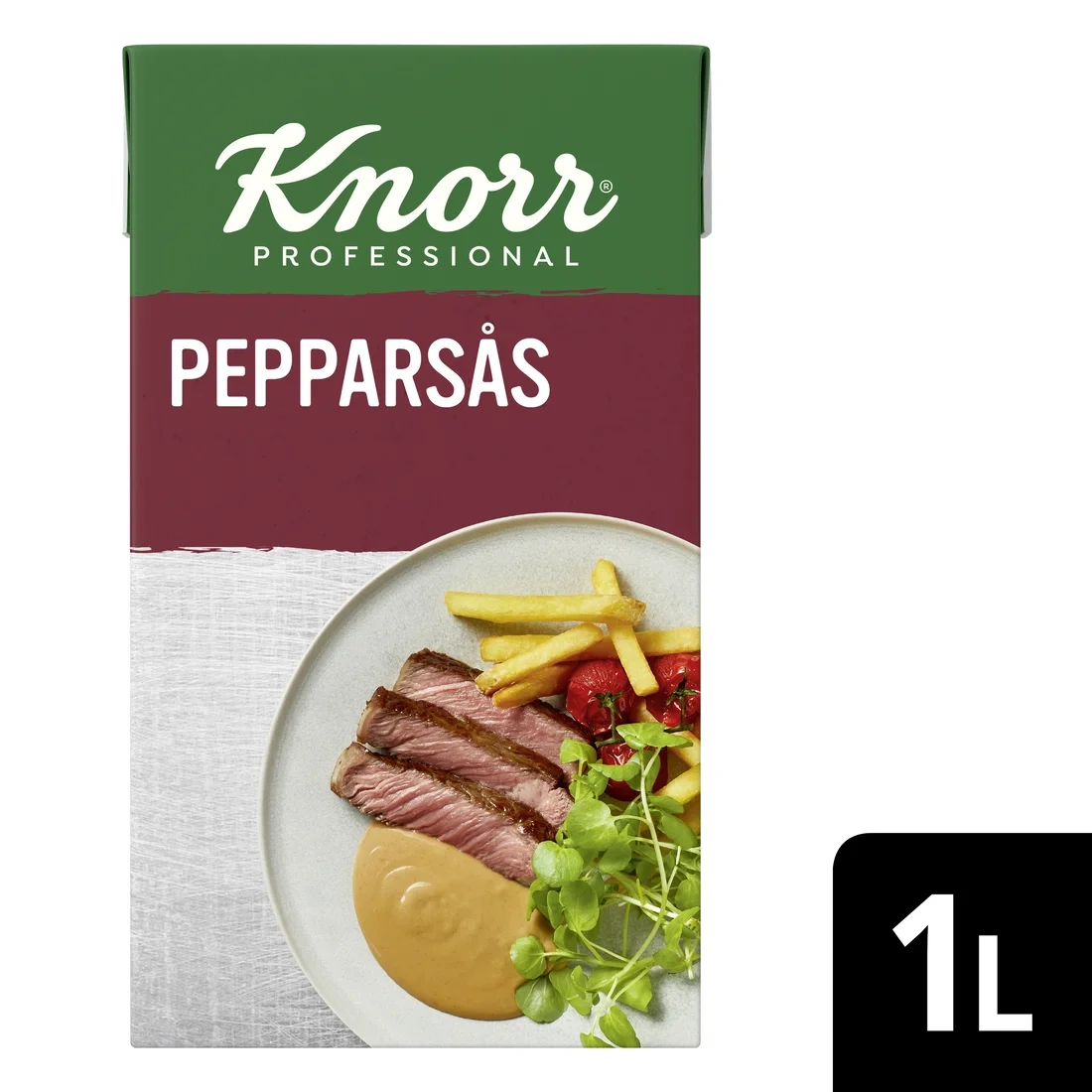 Pepparsås, serveringsklar