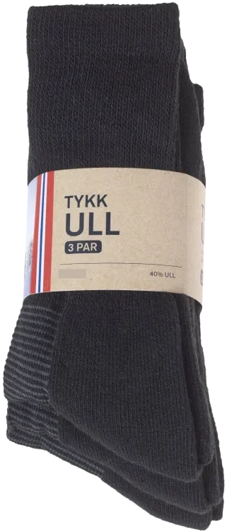 Lm Ng Tykk Ullsokk X3 37-40 MIX