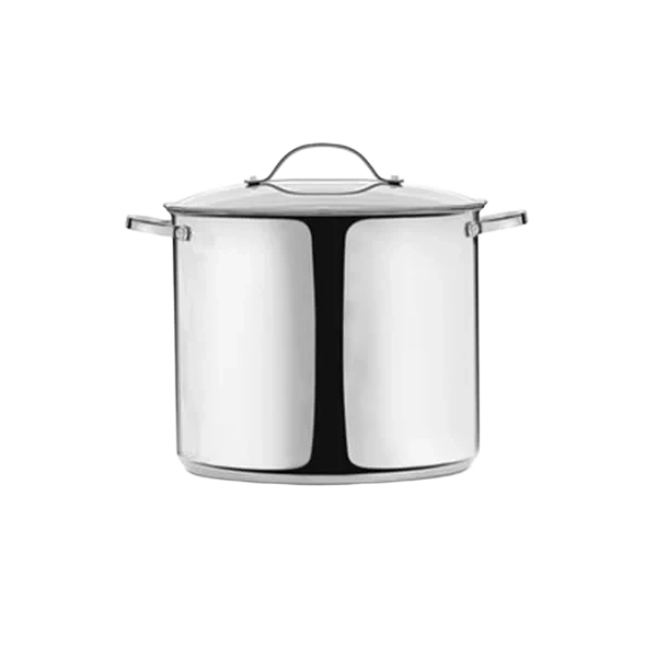 Gryte 10l Rustfritt Stål M/glasslokk Day