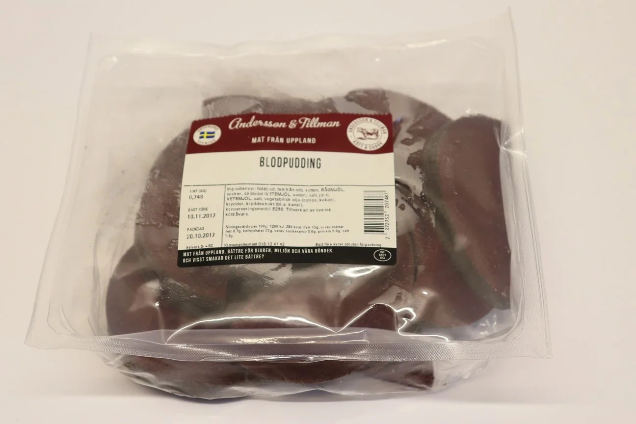 Andersson & Tillman Blodpudding skivad