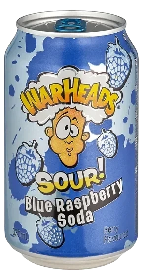 Warhead Blue Raspberry 0,33l
