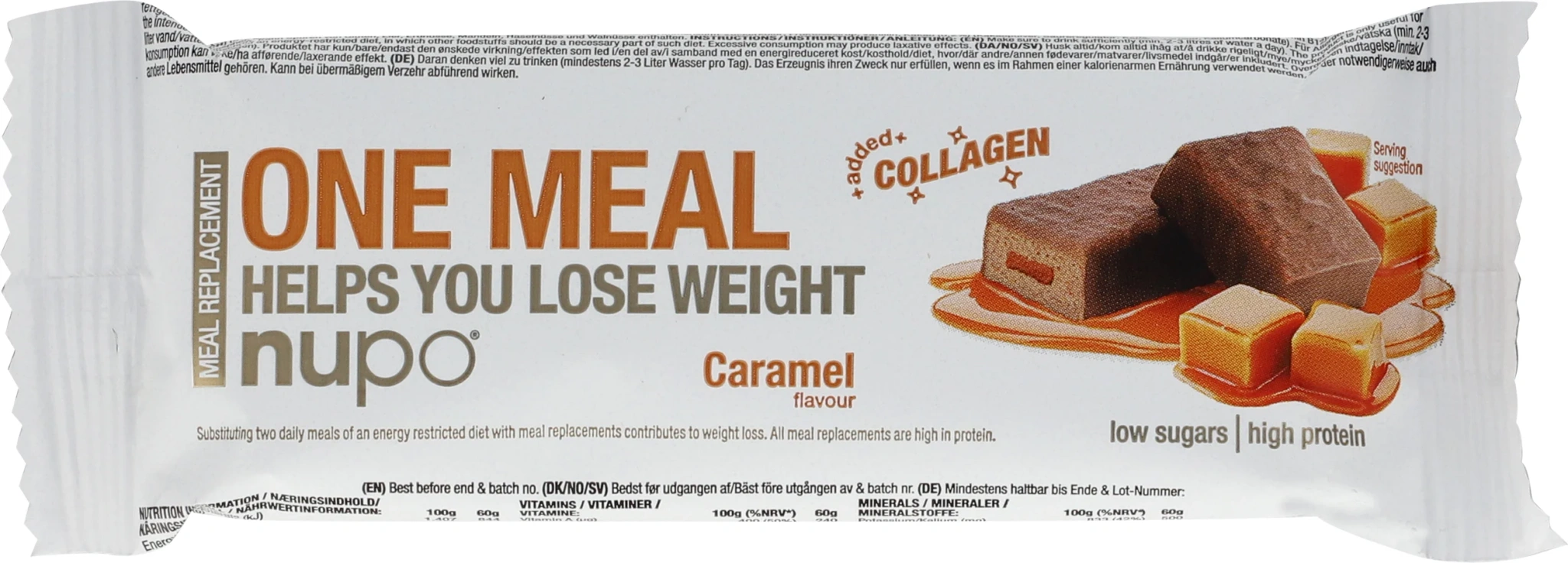 Nupo One Meal Bar Caramel
