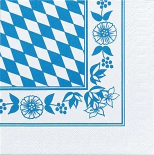 Tissue-Serviette Bayernraute
