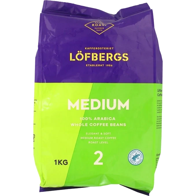 Hela Kaffebönor Medium