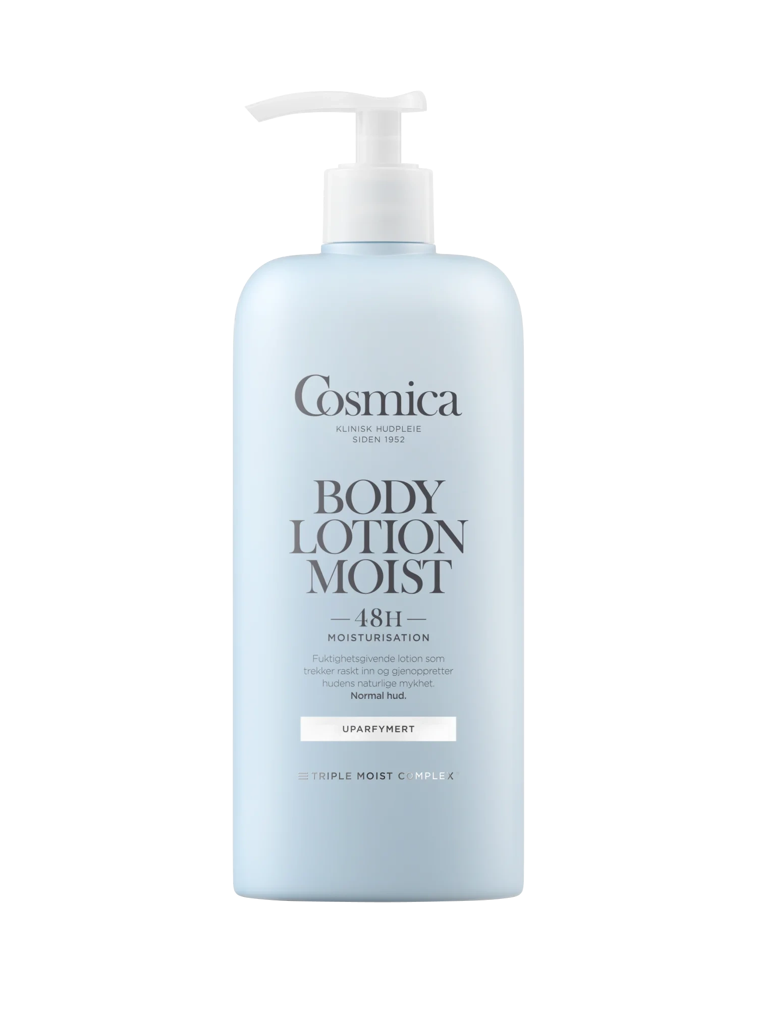 Cosmica Body Lotion Moist uten parfyme 400 ml