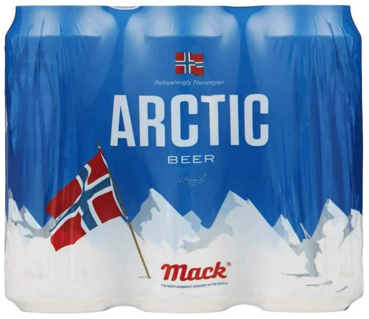 Mack Arctic Beer 0,5lx6 boks