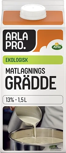 Eko matlagningsgrädde 13%