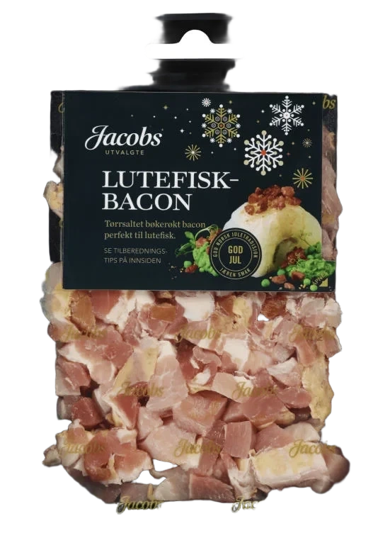 Lutefiskbacon 180g Jacobs Utvalgte