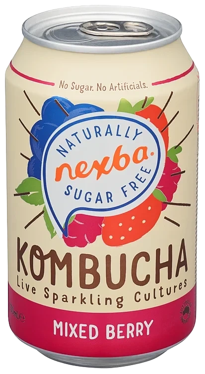 Nexba Kombucha Mixed Berry 0,33l boks