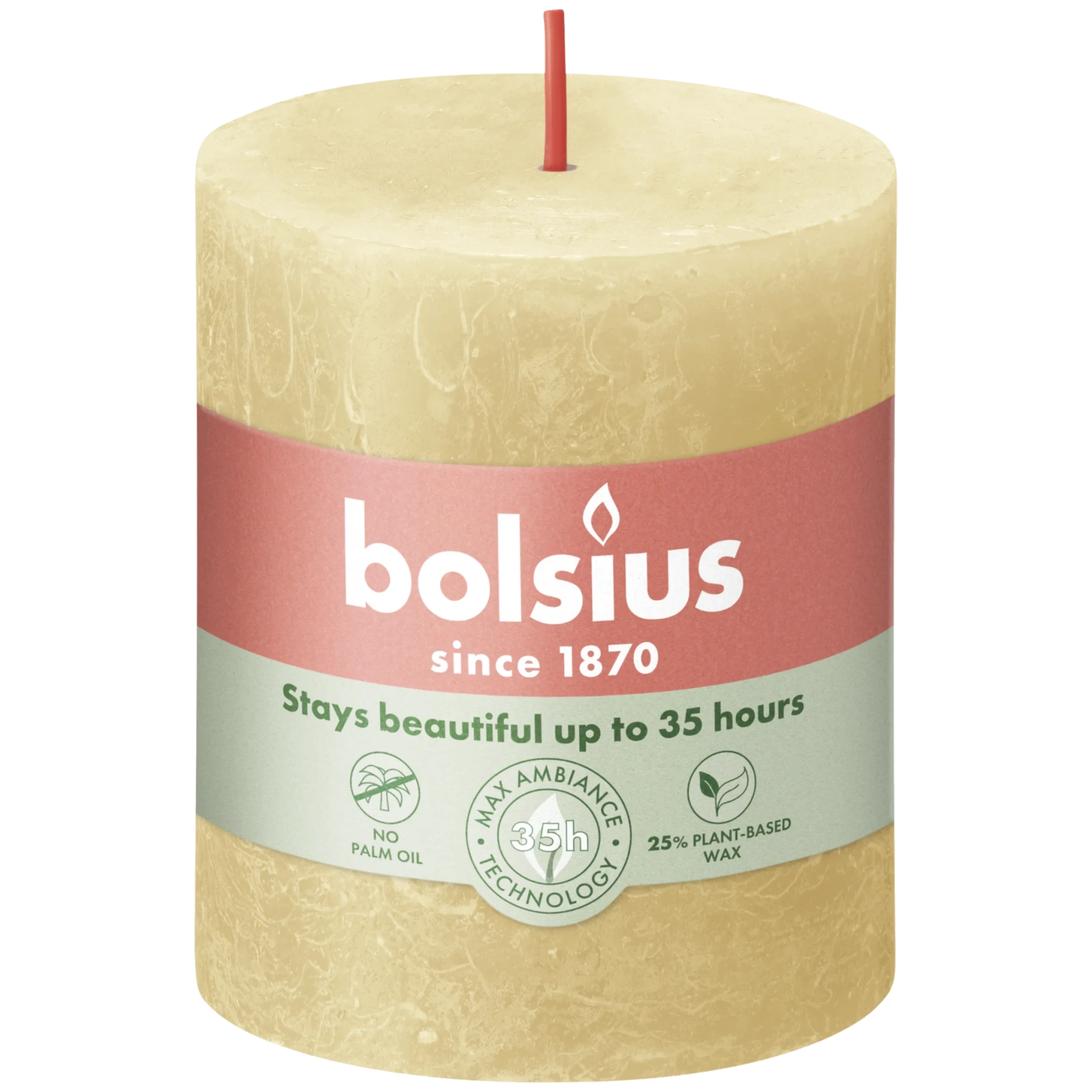 Blockljus Rustik