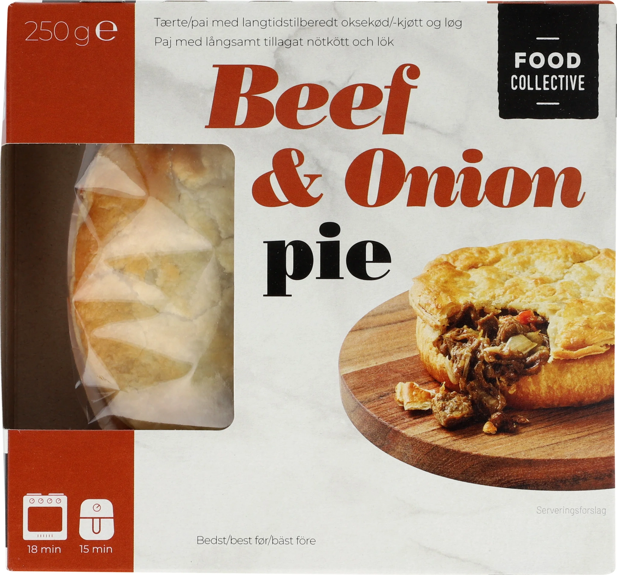 Food Collective Pie beef onion