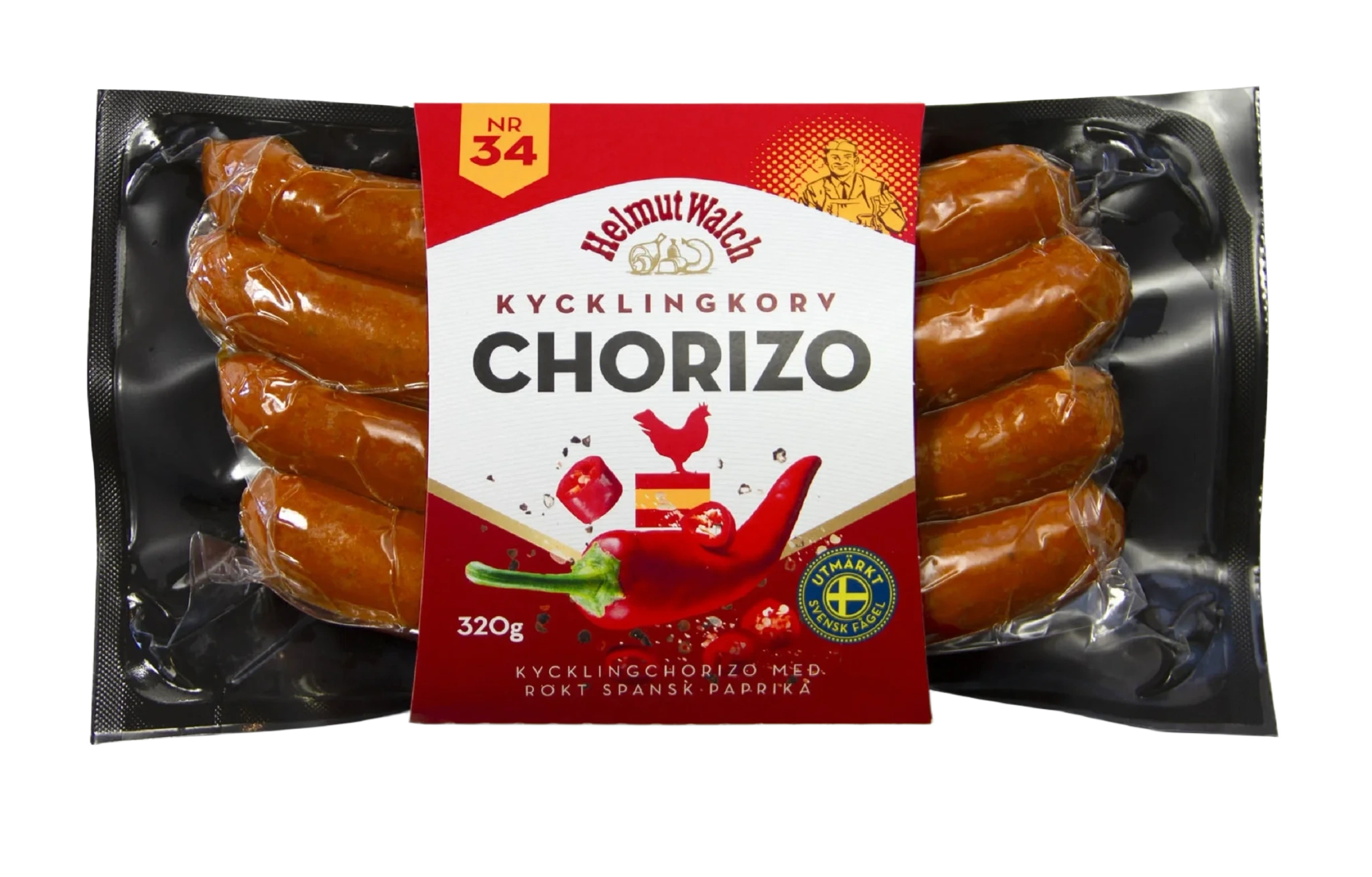Kycklingkorv Chorizo