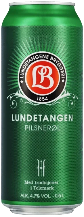 Lundetangen Pils 0,5l boks