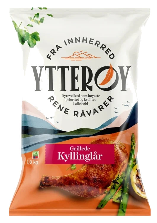 Kyllinglår Grillet 1,8kg Ytterøy Frys Halal