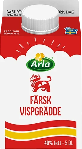 Färsk vispgrädde 40%