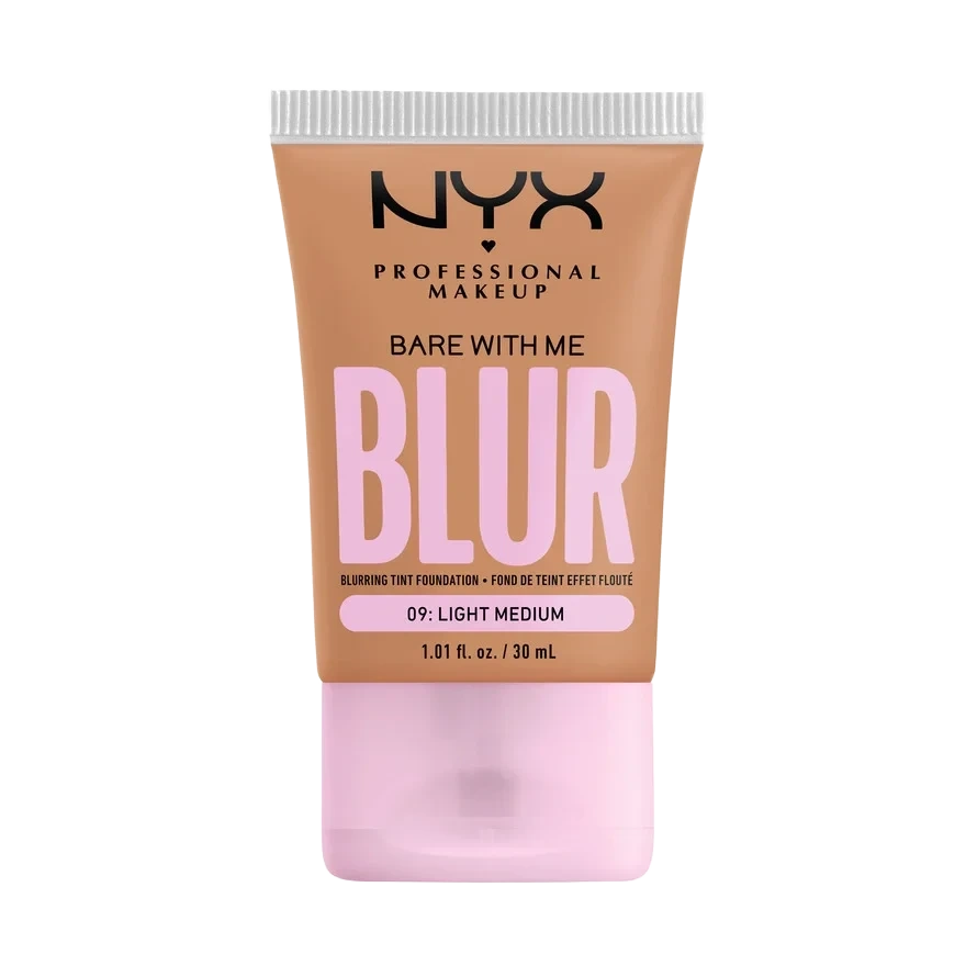 NYX PROFESSIONAL MAKEUP Bare With Me Blur Tint Foundation 9 Light Medium