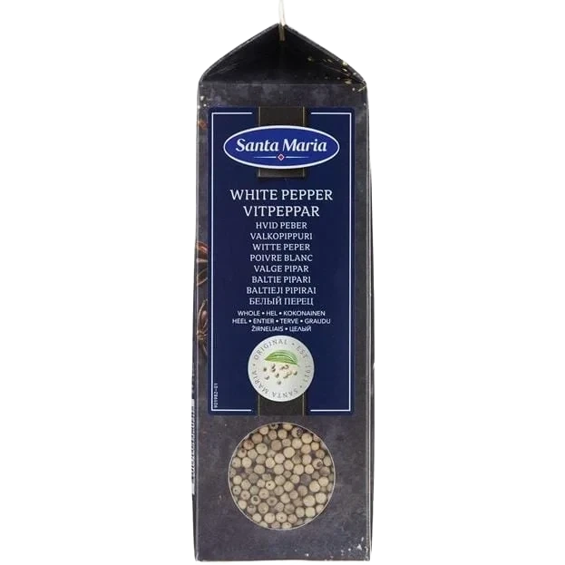 Pepper Hvit Hel 550g