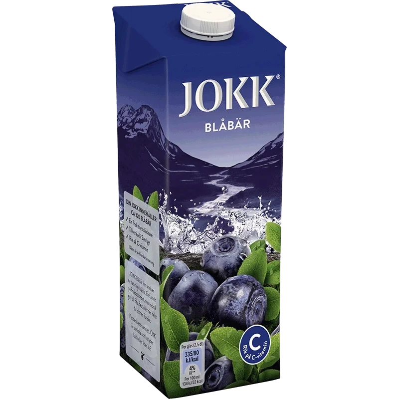 Blåbär drickfärdig