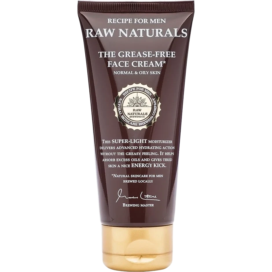 Raw Naturals by Recipe for Men The Grease-Free Face Cream