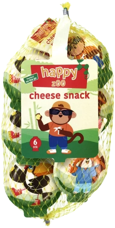 Cheese Snack 6x20g Happy Zoo
