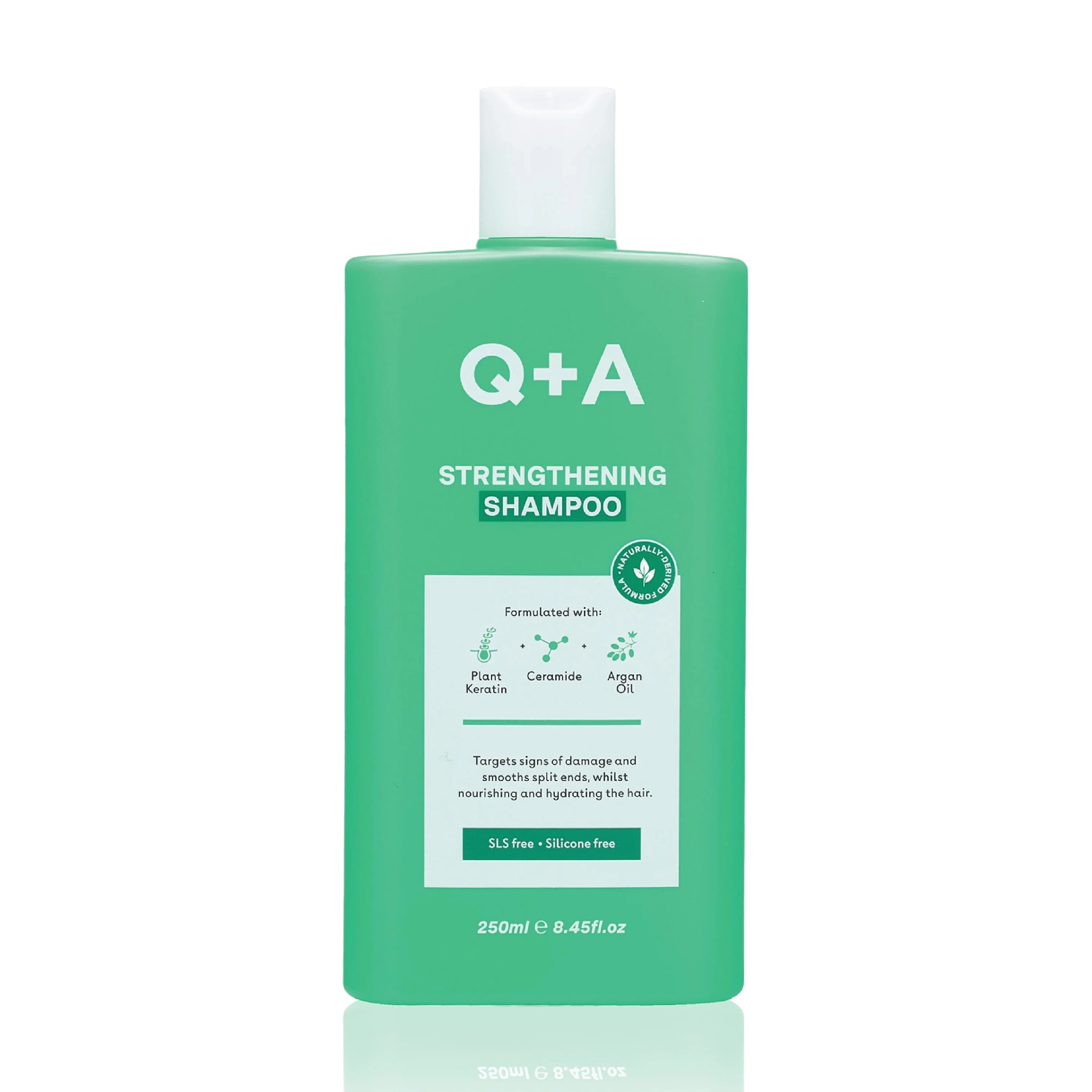 Q+A Strengthening Shampoo, 250 ml