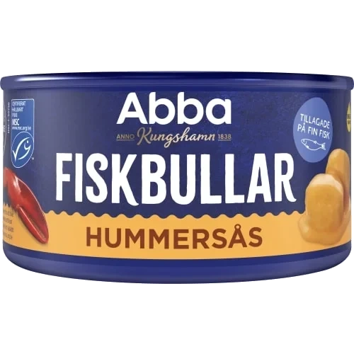 Fiskbullar i Hummersås