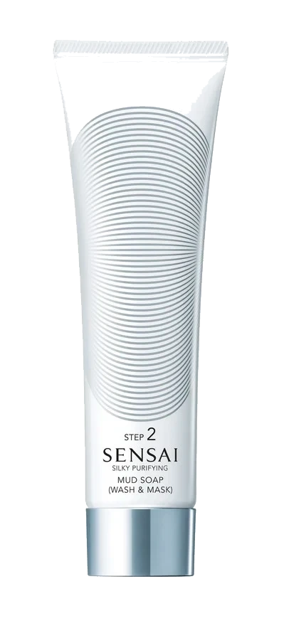 Sensai Silky Purifying Mud Soap (Wash & Mask) 125 ml