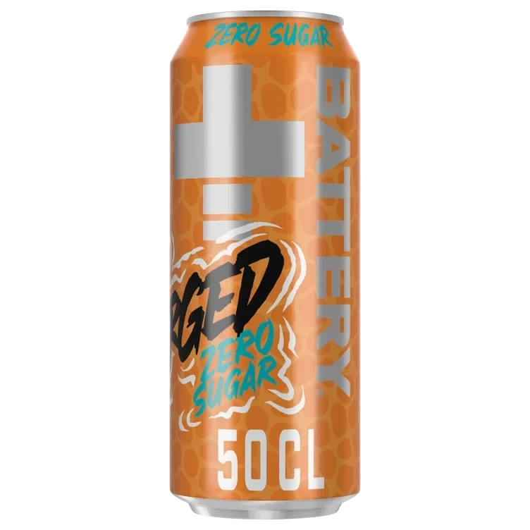 Battery Charged Peachy Blue 0,5l boks