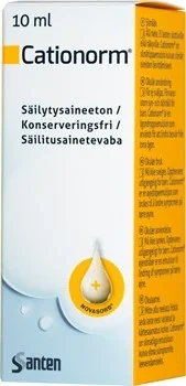 Cationorm Ögondroppar flaska