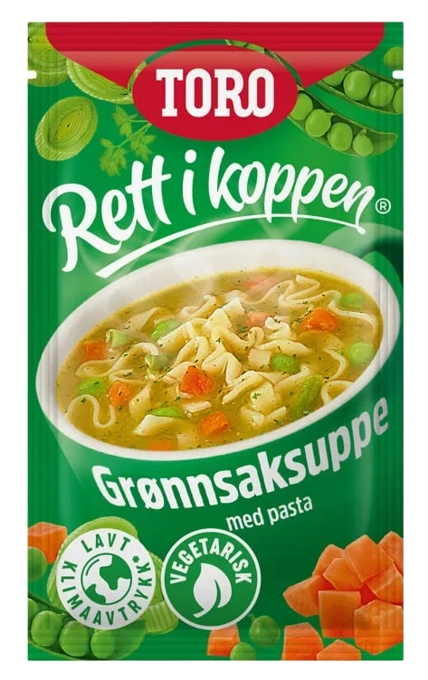 Toro Rik Grønnsak&Pastasuppe 20g