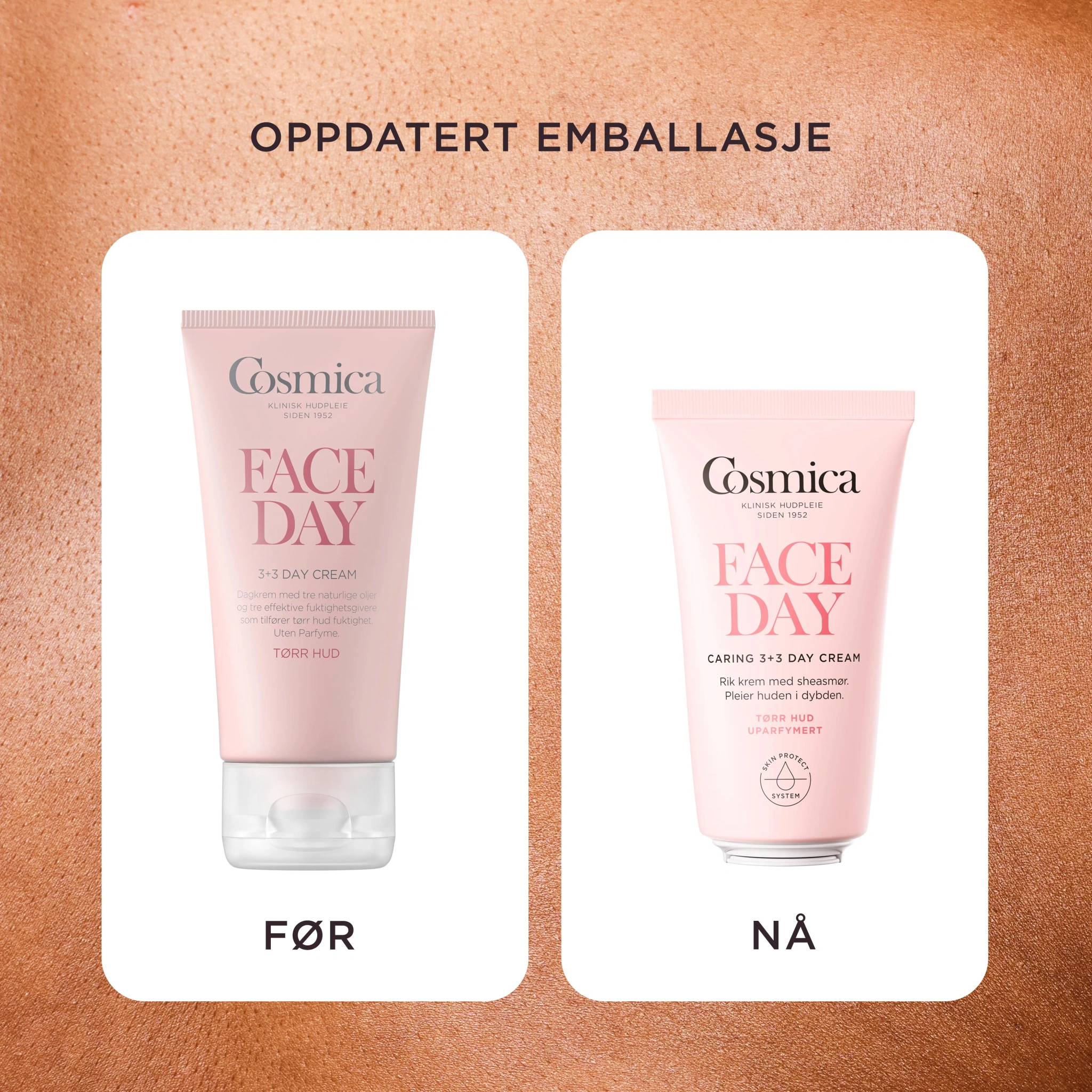 Cosmica Caring 3+3 Day Cream, 50 ml