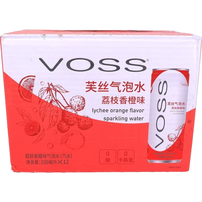 Kolsyrat Vatten Lychee & Apelsin 12-pack