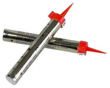 Isfakkel Sølv 15cm