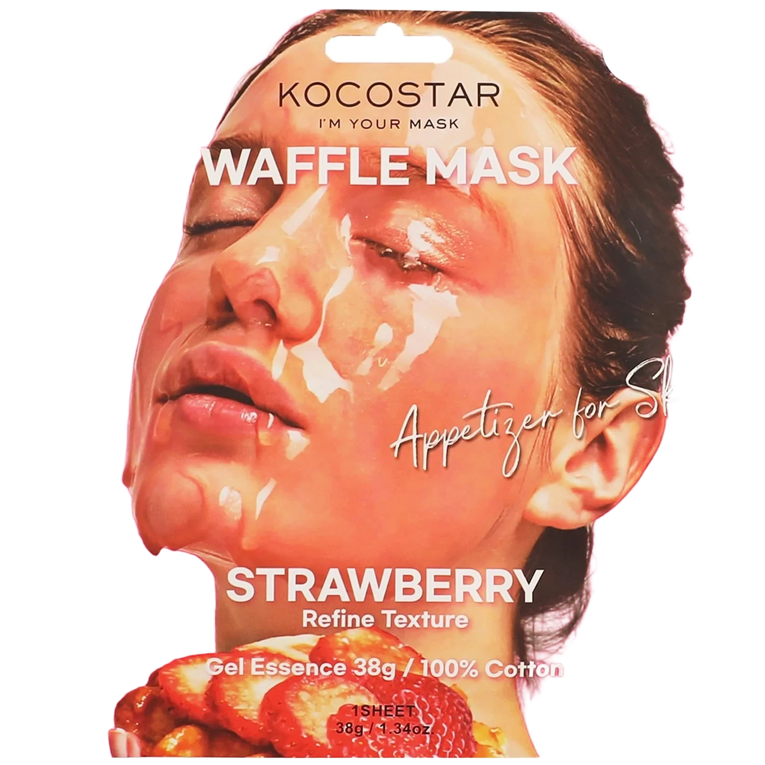 Kocostar Waffle Mask Strawberry