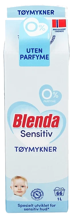 Blenda tøymykner sensitiv kart.  1l