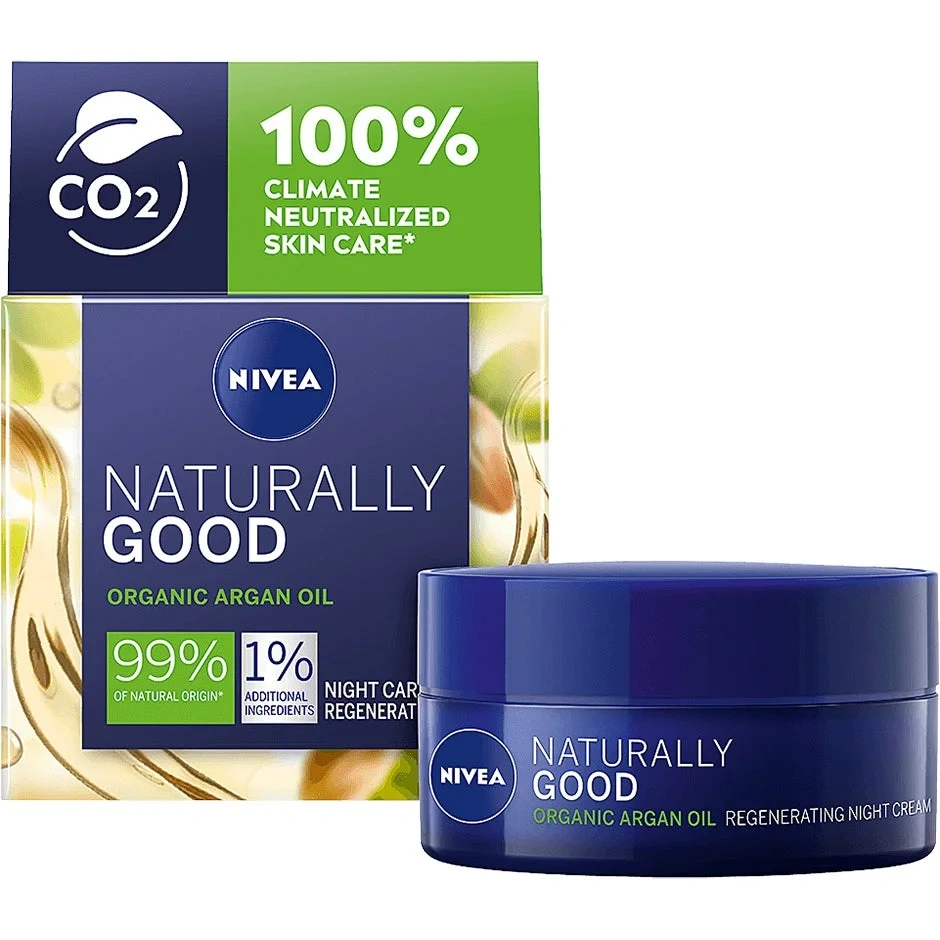 Nivea Naturally Good Regenerating Night Cream 50ml
